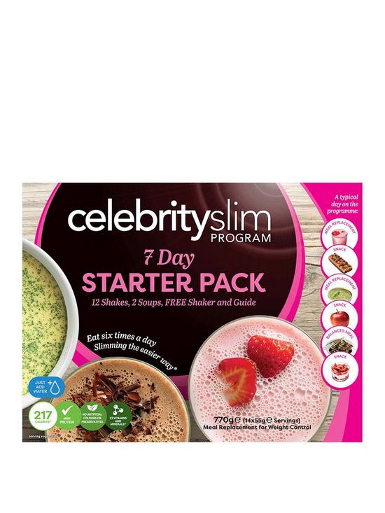 front image of celebrity-slim-7-day-starter-pack-770-grams