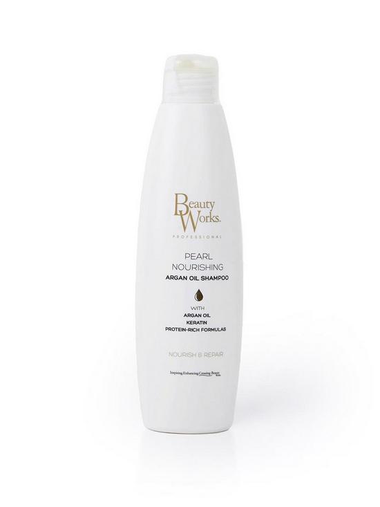 front image of beauty-works-pearl-nourishing-shampoo-250ml