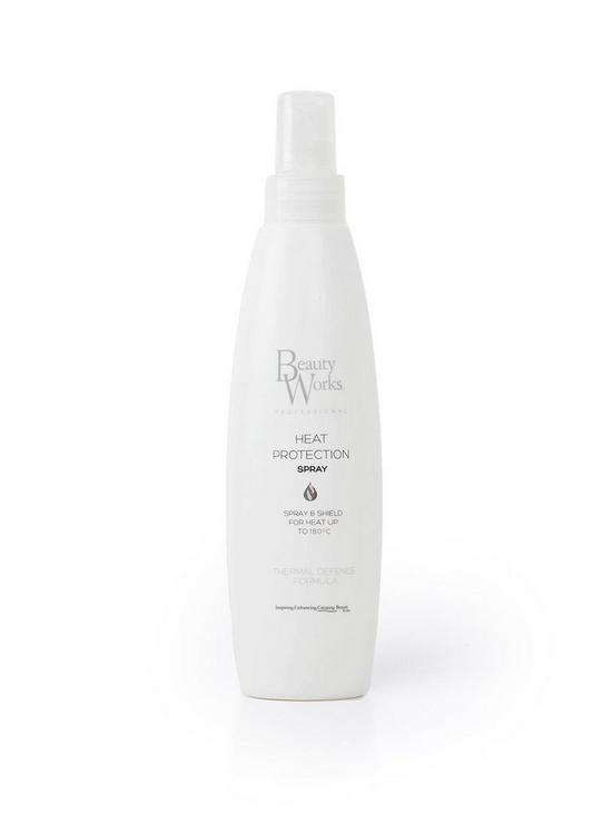front image of beauty-works-heat-protection-spray-250ml