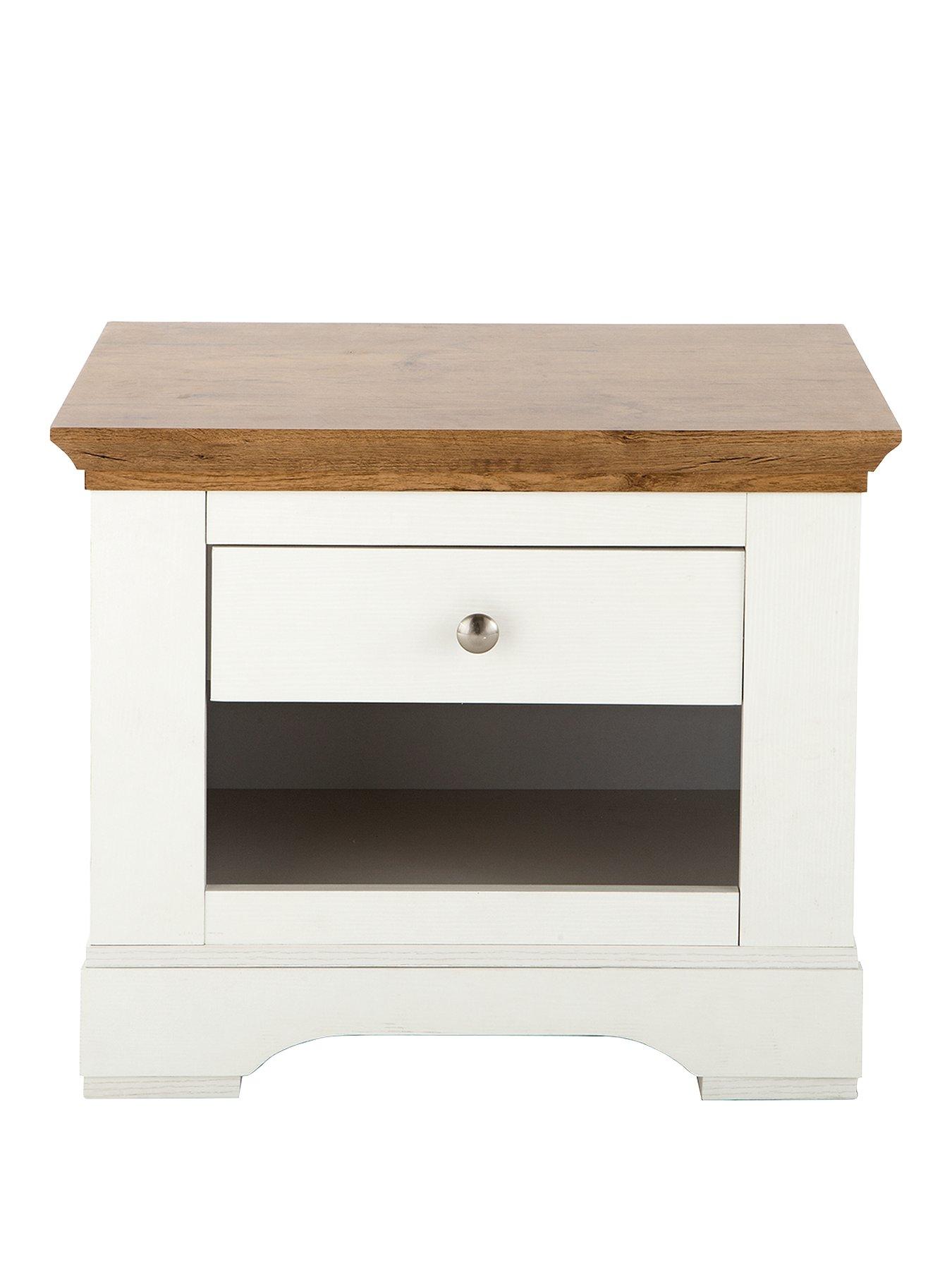 stillFront image of very-home-wiltshire-1-drawer-lamp-table