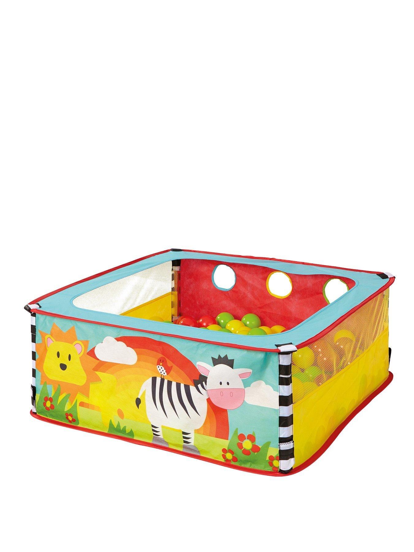 worlds apart zebra pop up sensory ball pit