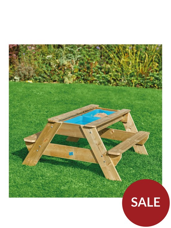 stillFront image of tp-deluxe-wooden-picnic-table-sandpit