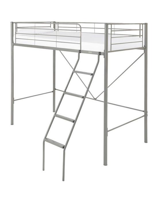 stillFront image of very-home-domino-high-sleeper-bed-frame-with-optional-mattress