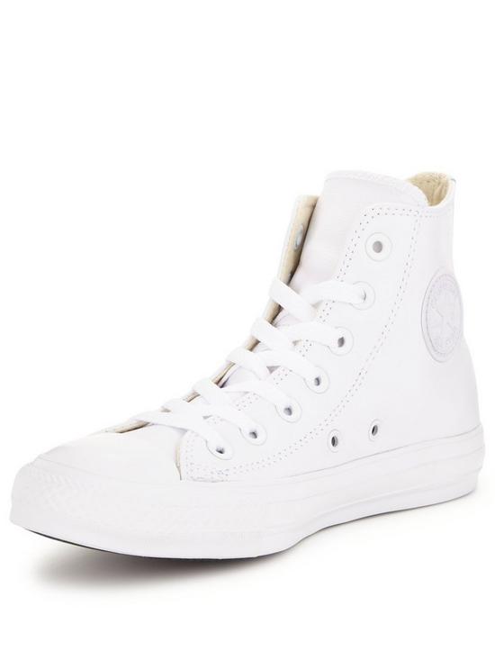 front image of converse-chuck-taylor-all-star-leather-hi-tops