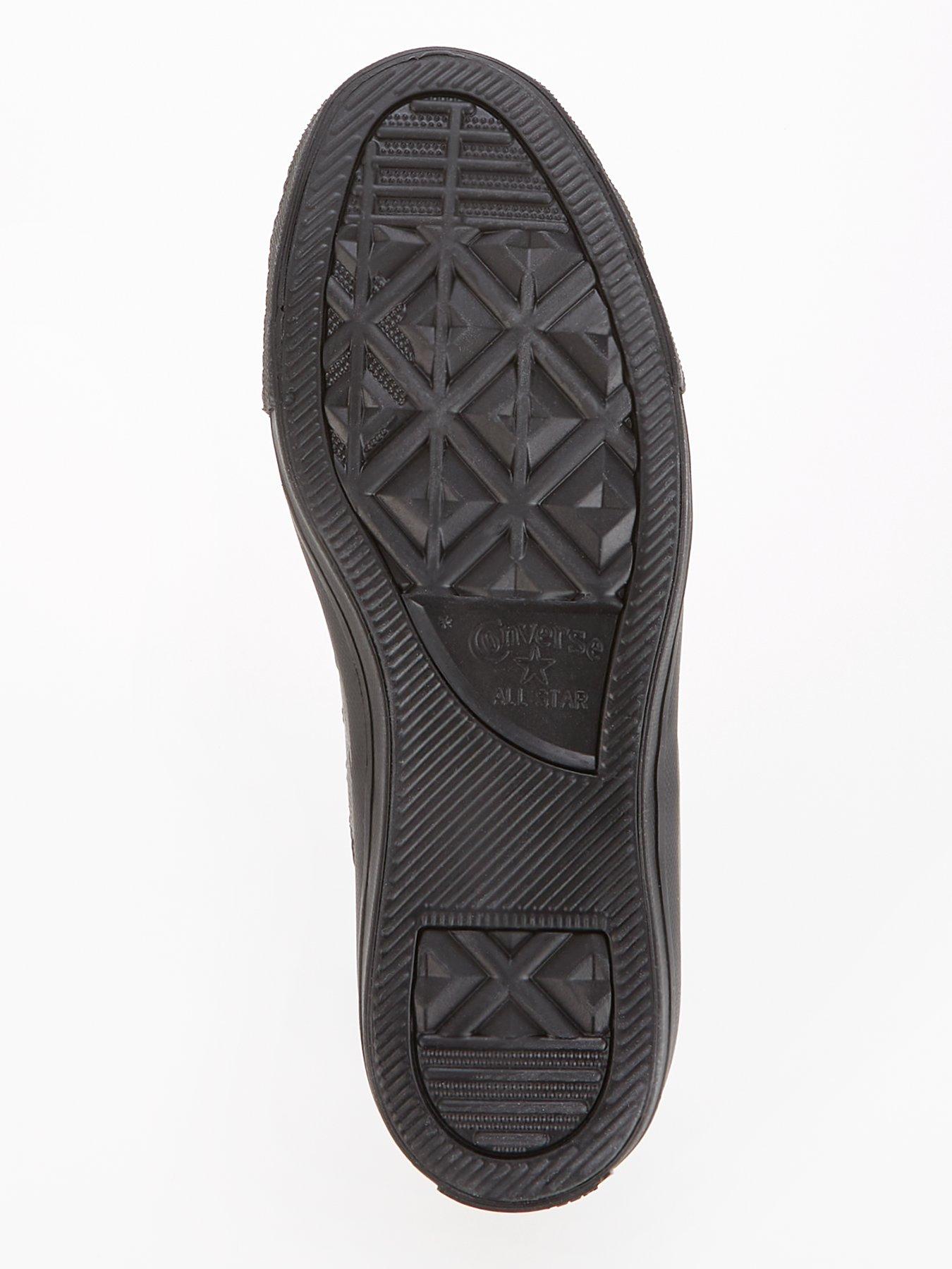 Image 5 of 7 of Converse Unisex Leather Ox Trainers - Black