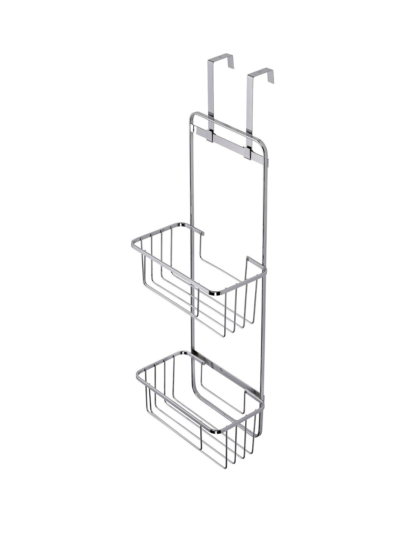 Image 2 of 5 of Croydex Hook Over Door Double Storage Basket