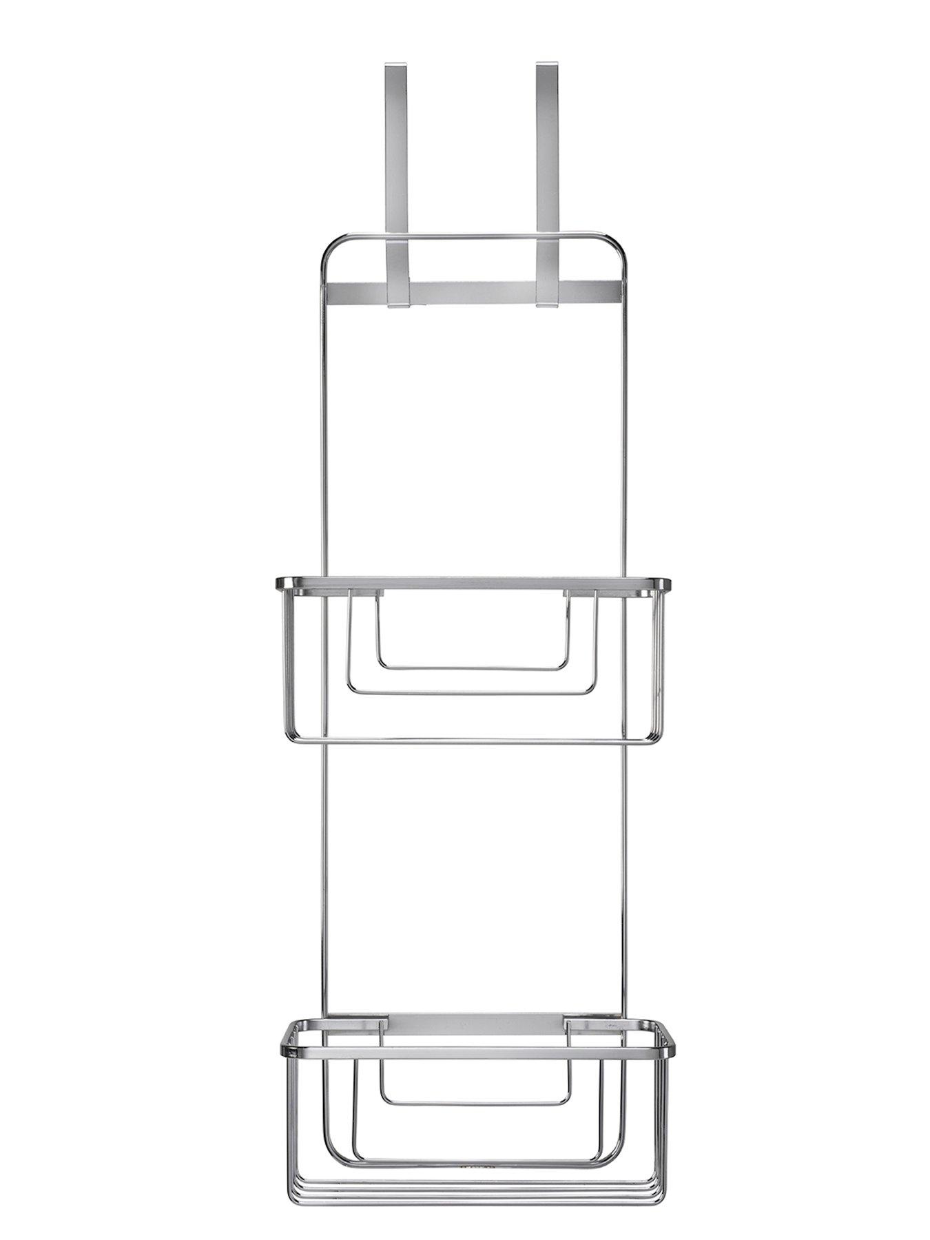 Image 3 of 5 of Croydex Hook Over Door Double Storage Basket