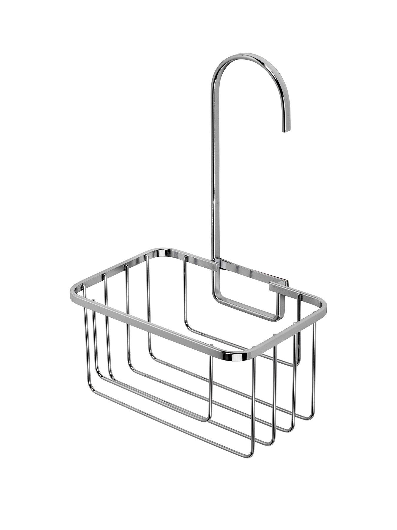 Image 2 of 5 of Croydex Shower Riser Rail Hook Over Caddy