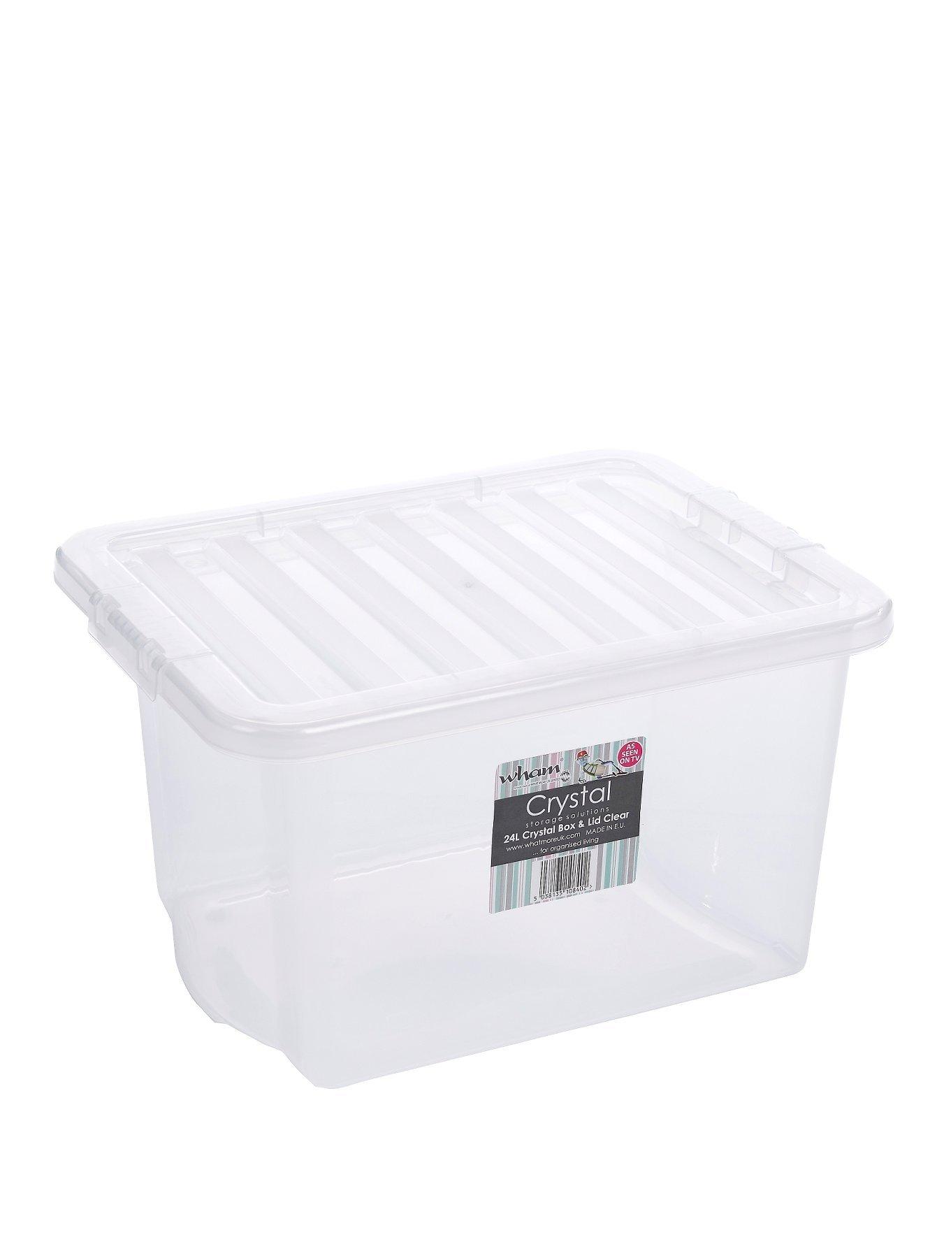 Clear Plastic Box with Hang Tab-35x245x70mm-Made in E.U. 