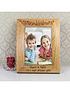  image of personalised-grandchildren-wooden-photo-frame-s