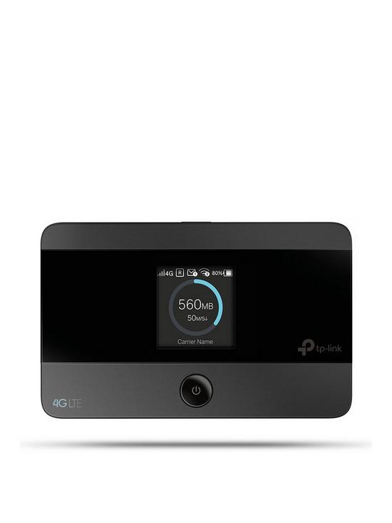 front image of tp-link-m7350-4g-lte-mobile-wi-fi-router
