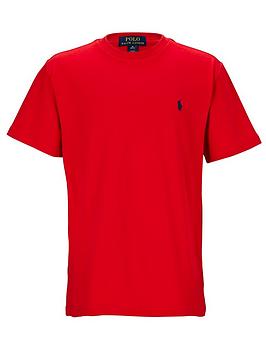 Ralph Lauren Ralph Lauren Boys Short Sleeve Classic Logo T-Shirt - Red Picture