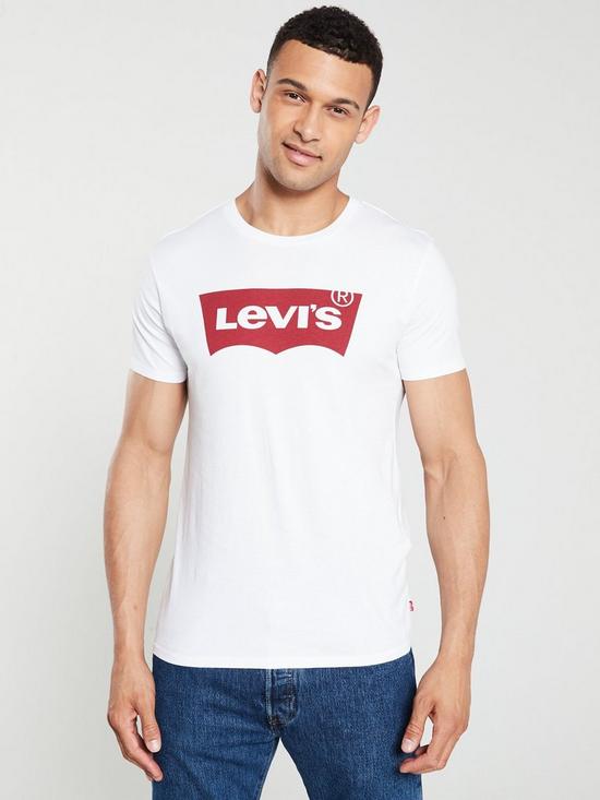 front image of levis-graphic-housemarknbspt-shirt-white
