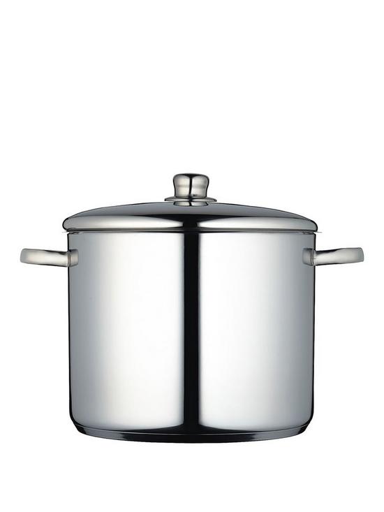 front image of masterclass-14-litre-stockpot-stainless-steel