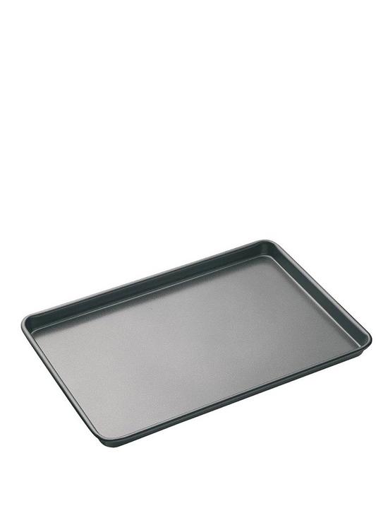 back image of masterclass-non-stick-roasting-tray-and-ovenbaking-tray-twin-pack