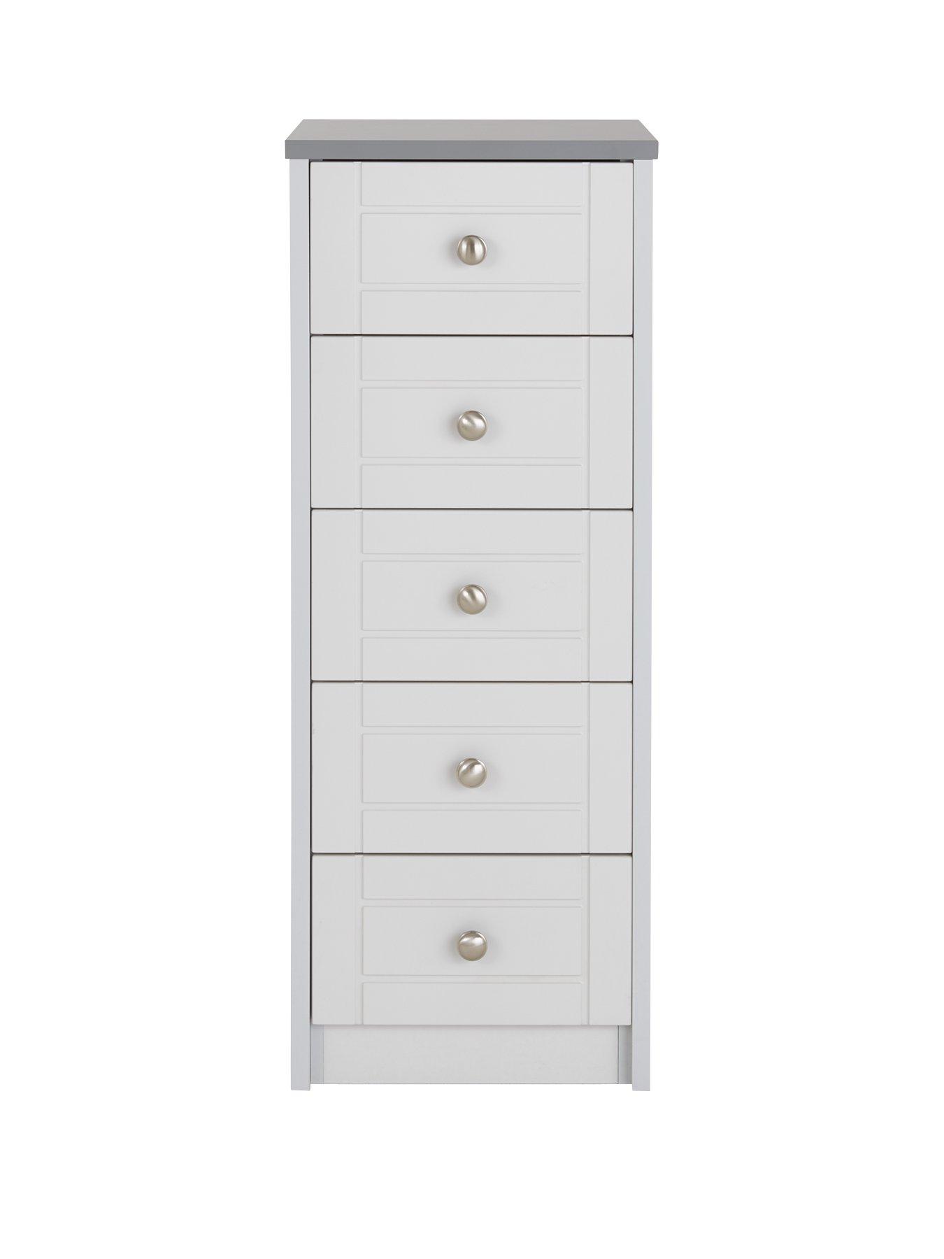 Ready assembled tall on sale chest of drawers