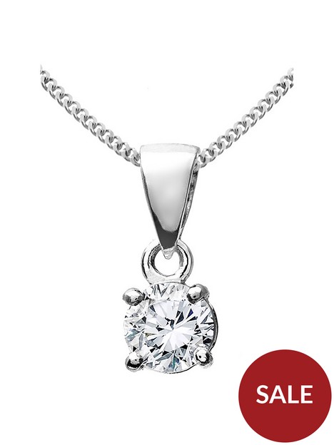 love-diamond-9ct-white-gold-25-point-diamond-solitaire-pendant