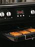  image of hotpoint-ultima-hui614k-60cm-double-oven-electric-cooker-with-induction-hob-black