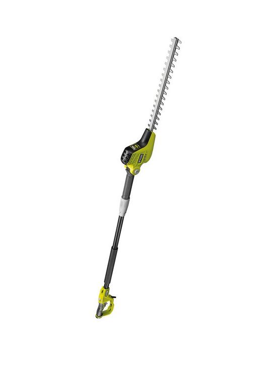 front image of ryobi-rpt4545m-450w-corded-45cm-pole-hedge-trimmer