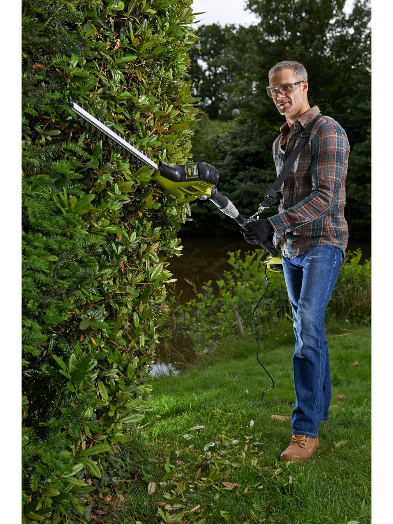 Ryobi hedge deals trimmer corded