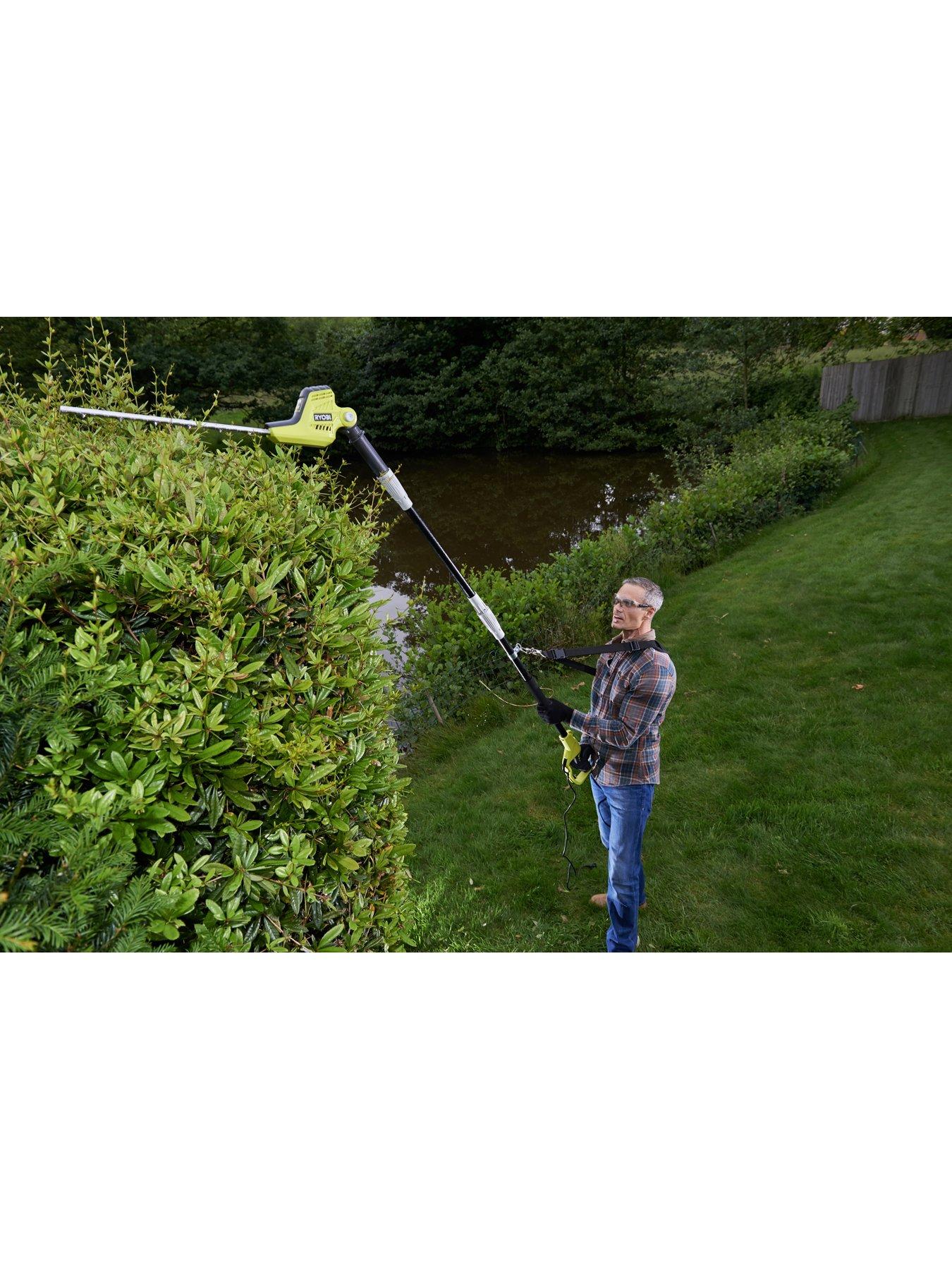 Ryobi hedge trimmer corded hot sale