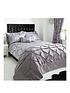  image of boston-bedspread-throw-and-pillow-shams-silver