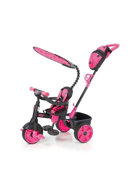 front image of little-tikes-4-in-1-deluxe-edition-neon-pink