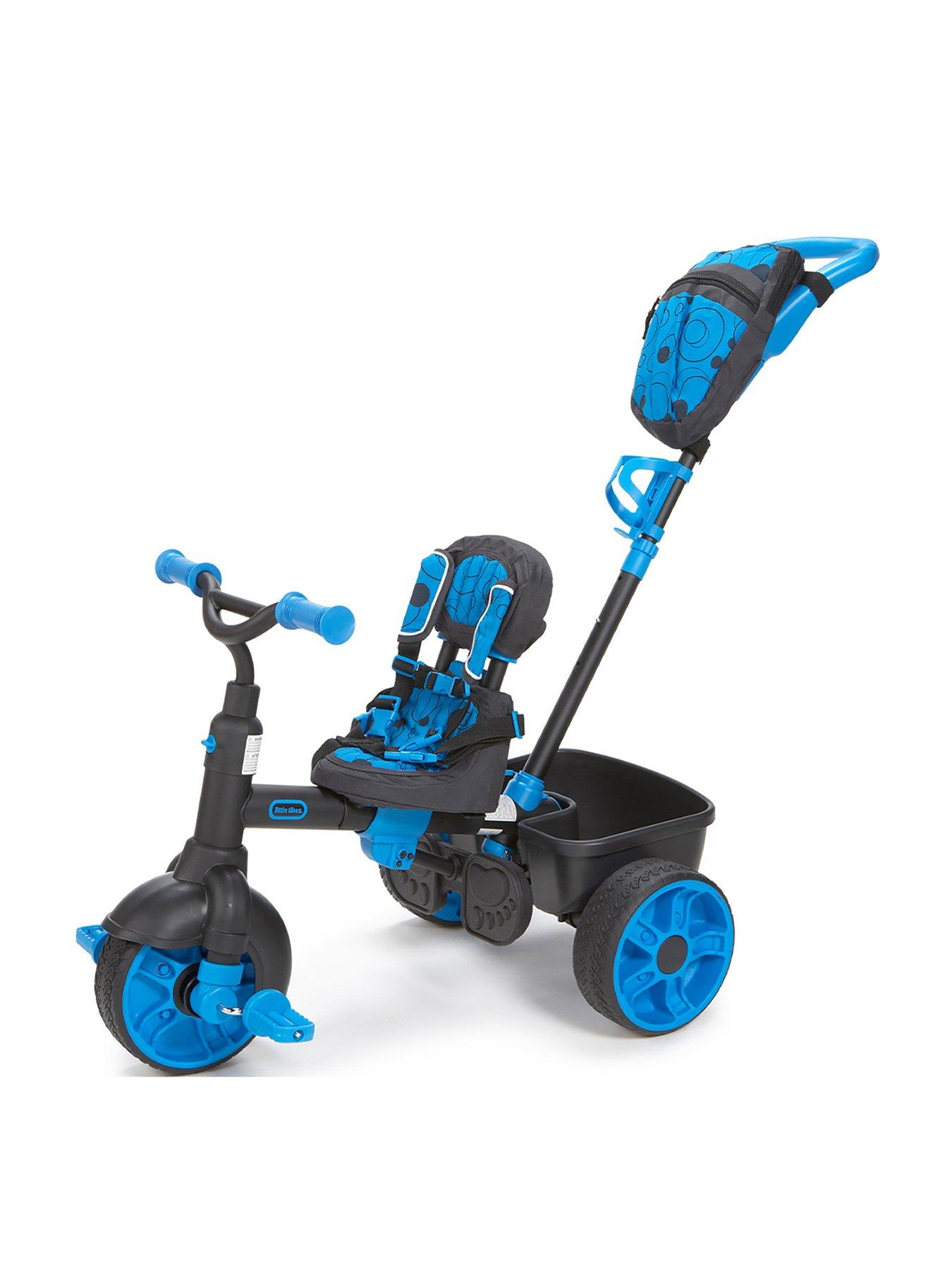 Image 2 of 7 of Little Tikes 4-in-1 Deluxe Edition Trike&nbsp;- Neon Blue