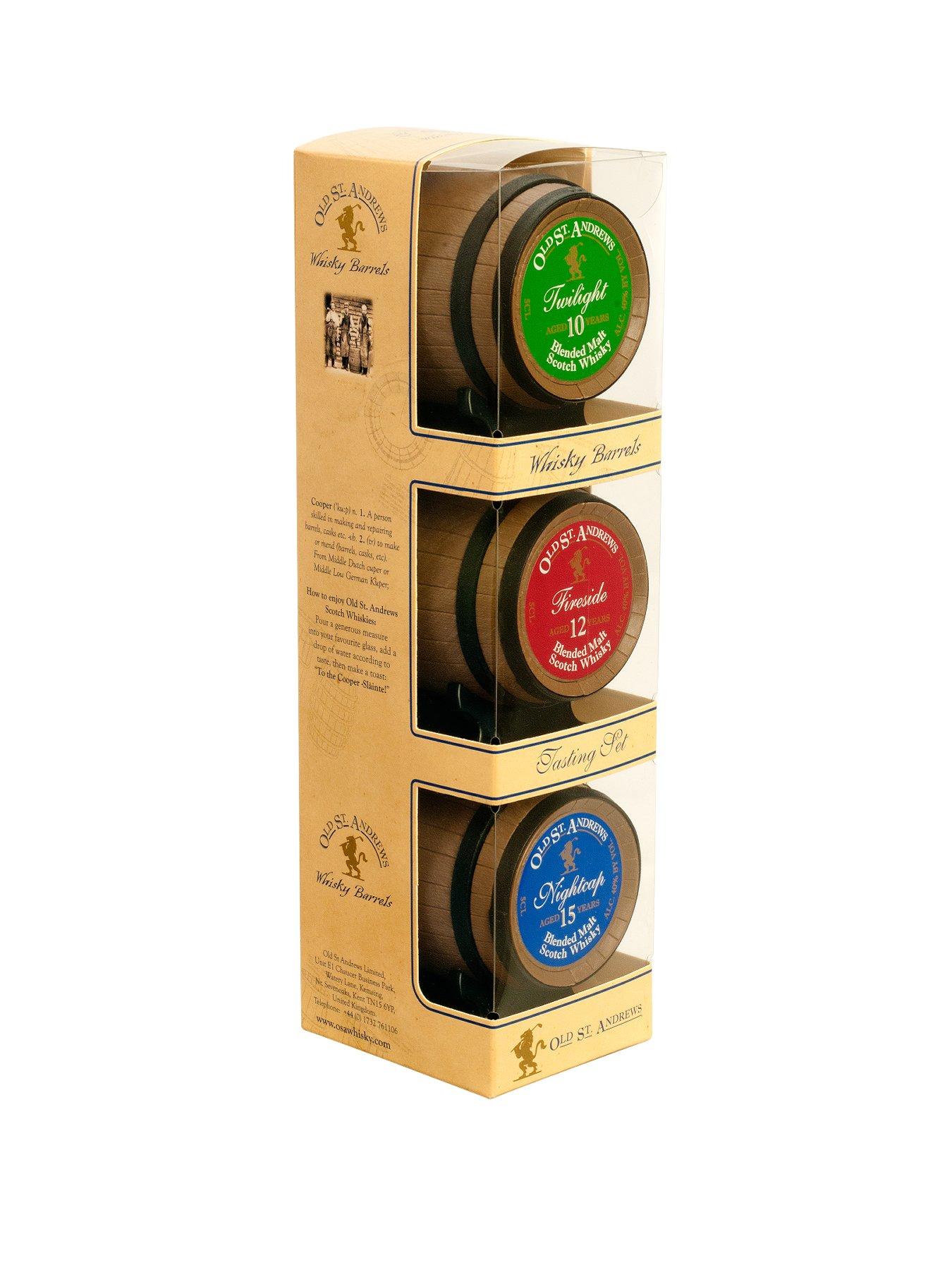 Image 3 of 3 of OSA Fine Spirits Mini Barrel Malt Whisky Tasting Set - 3 x 5cl