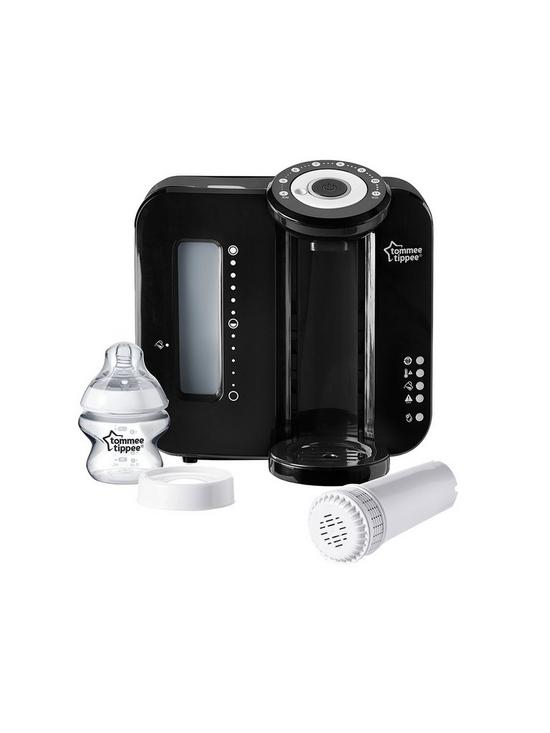 front image of tommee-tippee-closer-to-nature-black-perfect-prep-machine