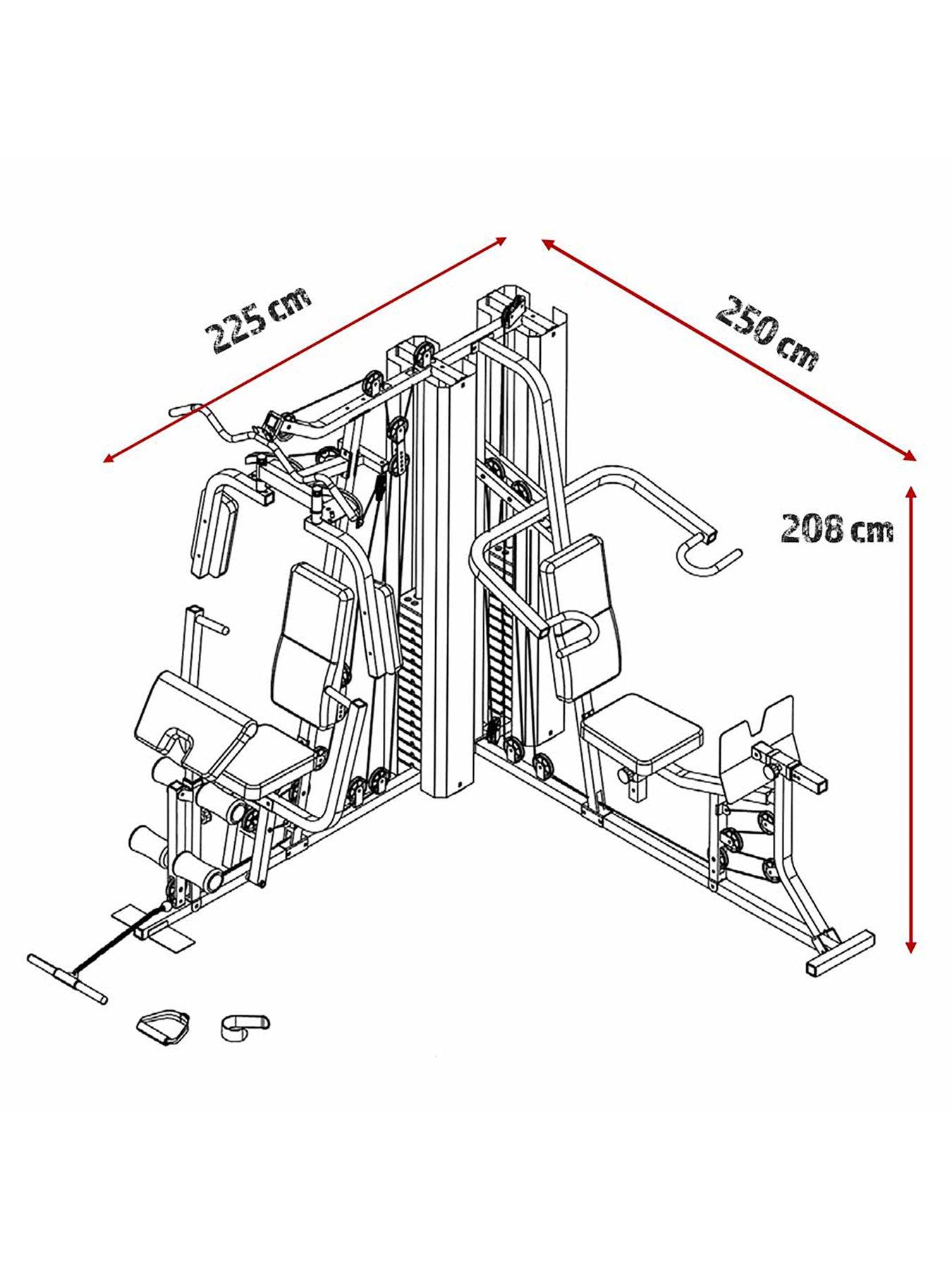  image of marcy-gs99-dual-stack-home-gym