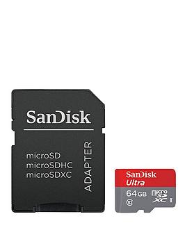 Sandisk Sandisk Ultra Microsd Inc Adapter 100Mb/S A1 - 64Gb Picture