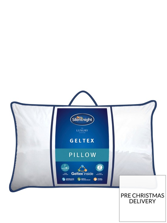 front image of silentnight-luxury-collection-geltex-pillow