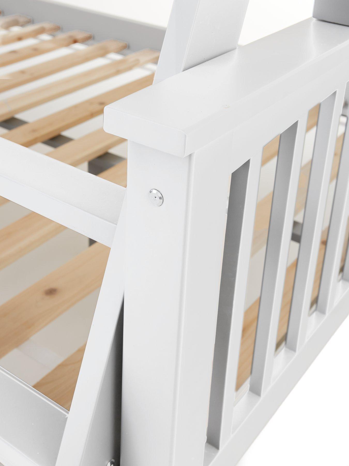  image of very-home-novara-detachable-trio-bunk-bed-with-mattress-options-buy-amp-savenbspndash-whitenbsp--fscreg-certified