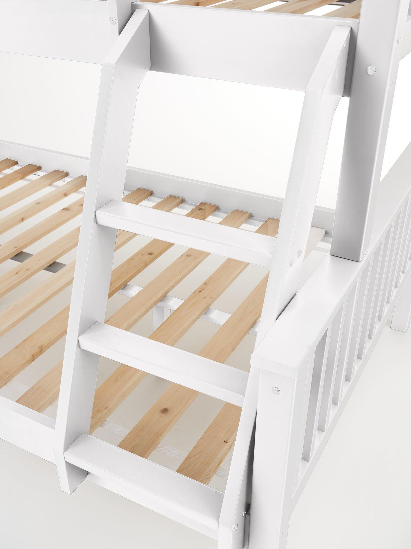  image of very-home-novara-detachable-trio-bunk-bed-with-mattress-options-buy-amp-savenbspndash-whitenbsp--fscreg-certified