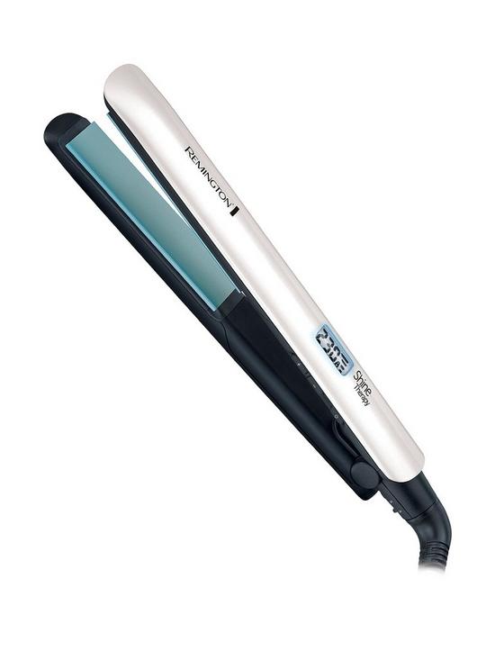 front image of remington-shine-therapy-hair-straightener-s8500