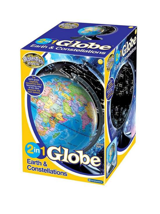 front image of brainstorm-toys-2-in-1-earth-and-constellation-globe