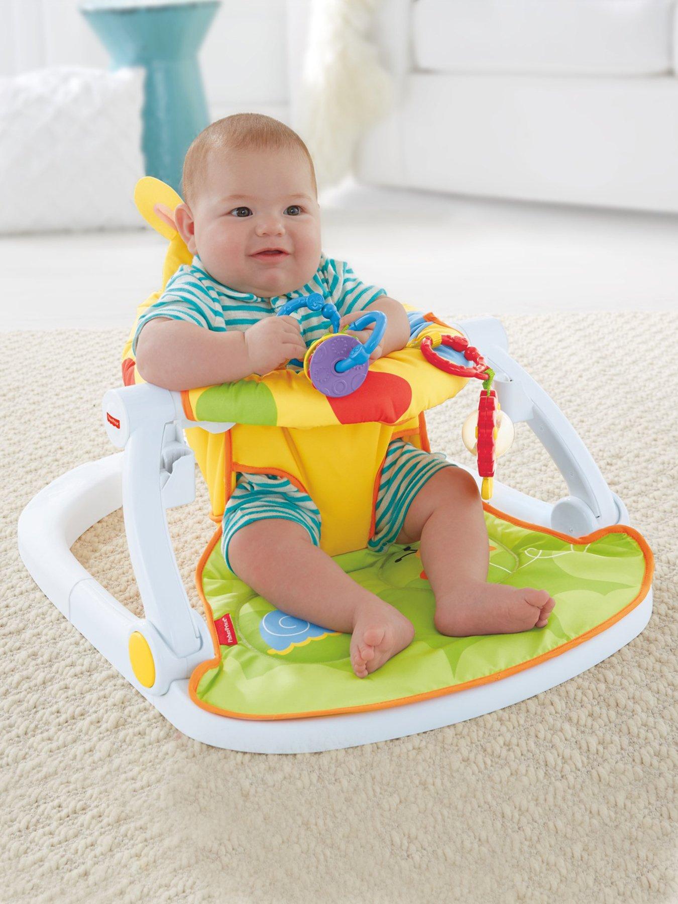sit me up floor seat with tray