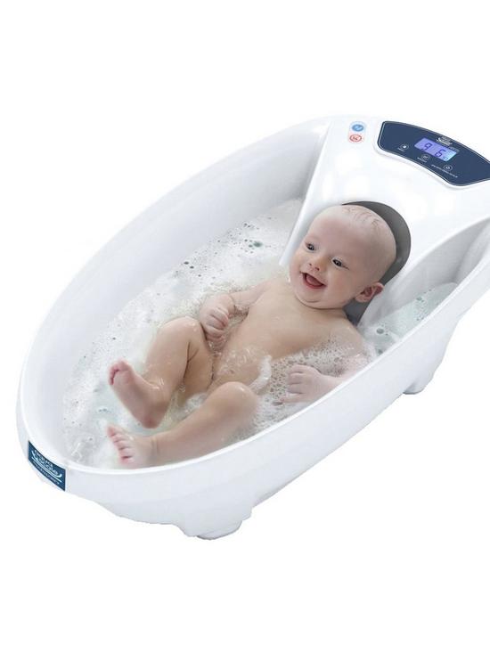 stillFront image of aqua-scale-30-next-generation-baby-bath-with-scale-white