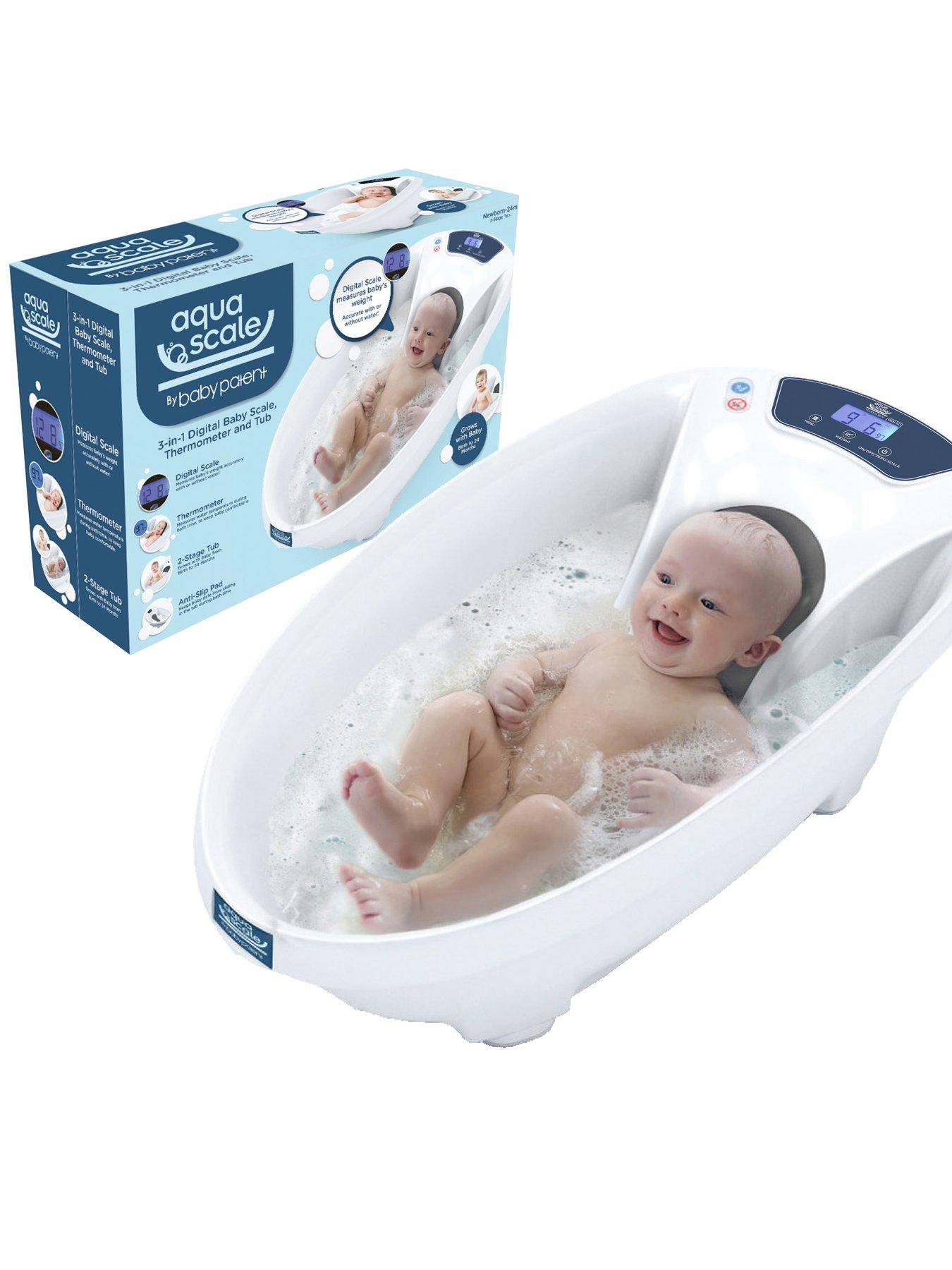Image 6 of 8 of Aqua Scale 3.0 Next Generation Baby Bath with Scale - White