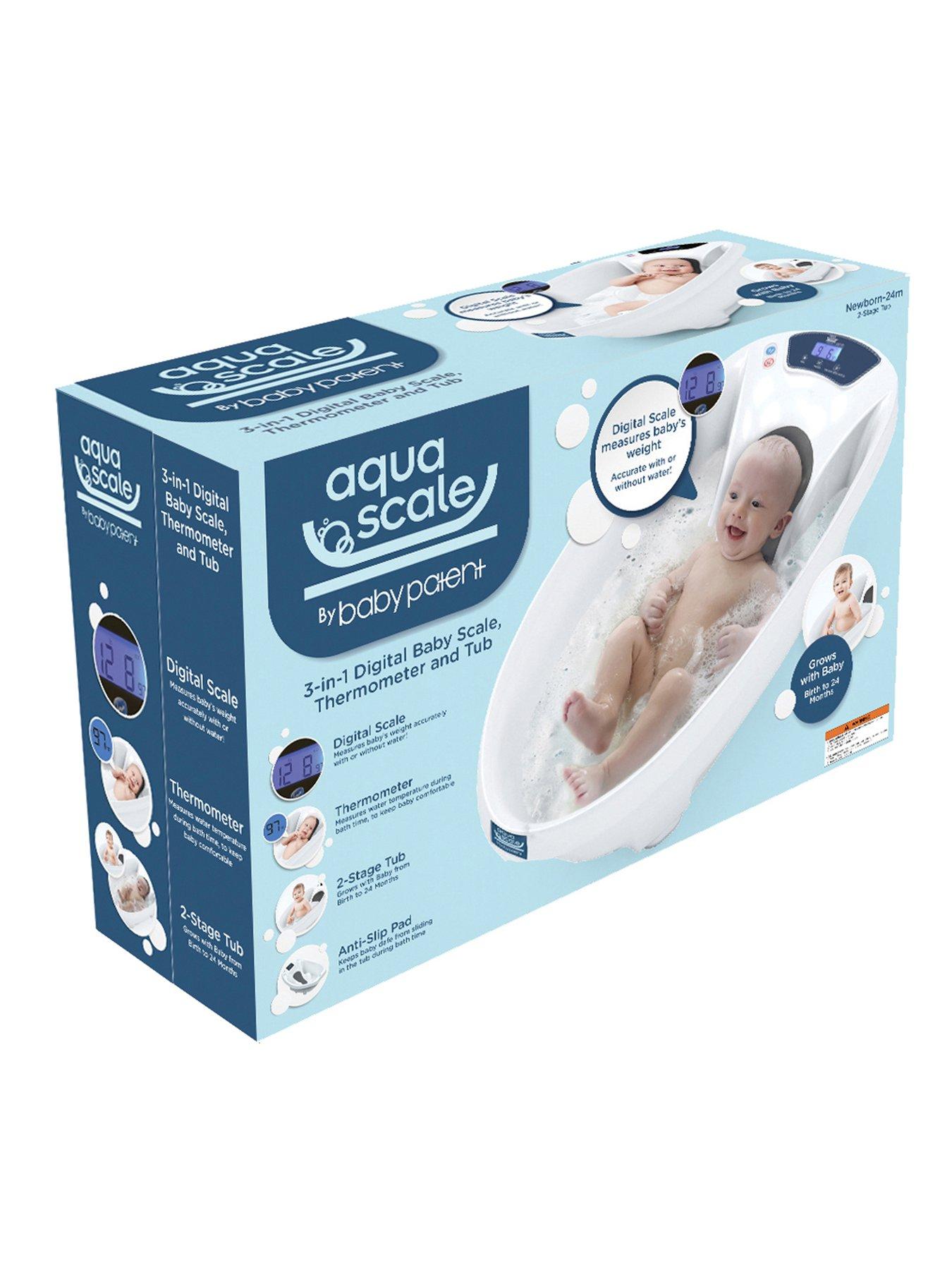 Image 7 of 8 of Aqua Scale 3.0 Next Generation Baby Bath with Scale - White