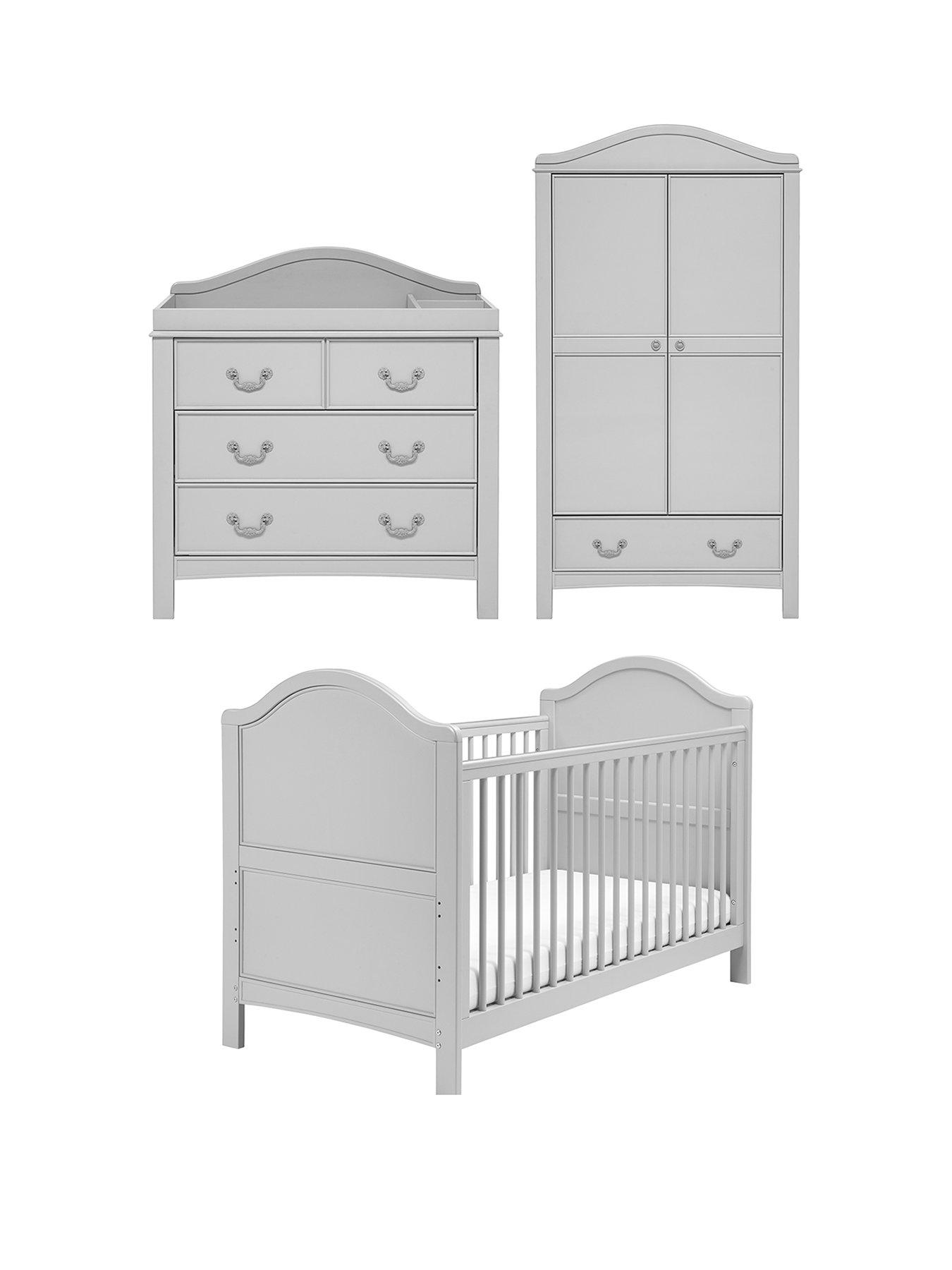 East Coast Toulouse Cot Bed Dresser And Wardrobe Littlewoods Com