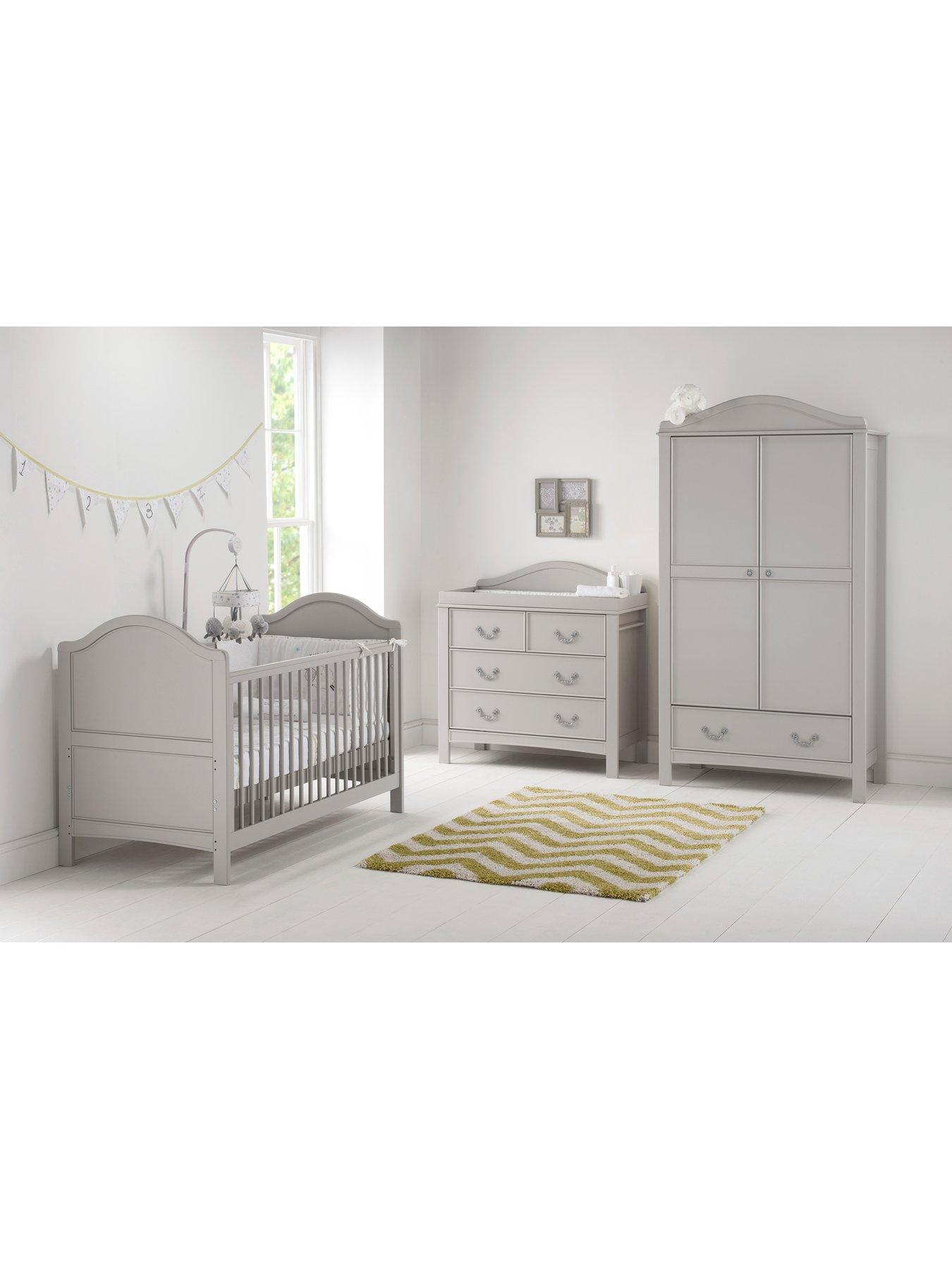 East Coast Toulouse Cot Bed Dresser And Wardrobe Littlewoods Com