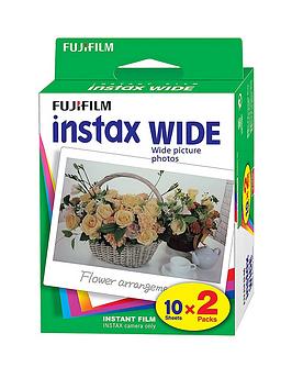 Fujifilm Instax   Instax Wide Picture Format Film Pack Of 10 Sheets X2