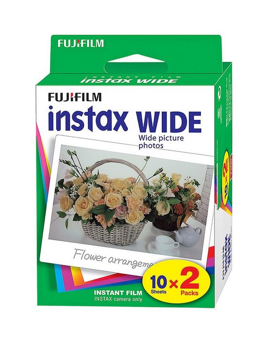front image of fujifilm-instax-instax-wide-picture-format-film-pack-of-10-sheets-x2