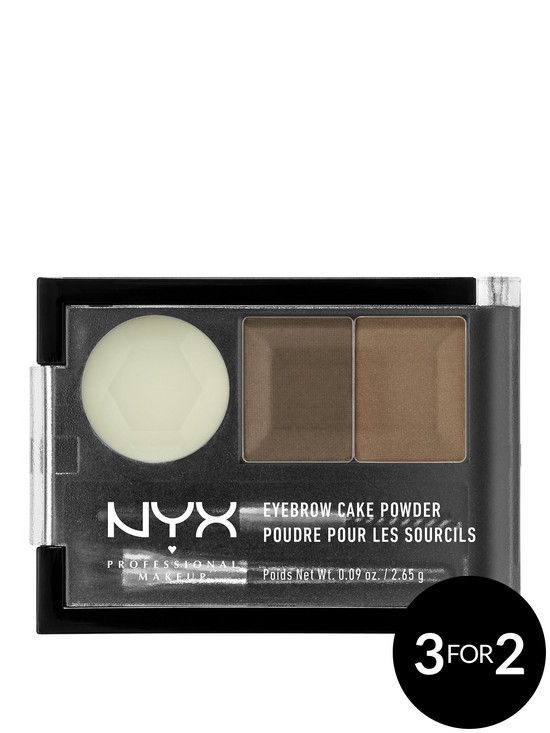 front image of nyx-professional-makeup-eyebrow-cake-powder