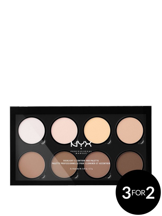 front image of nyx-professional-makeup-highlight-amp-contour-pro-palette