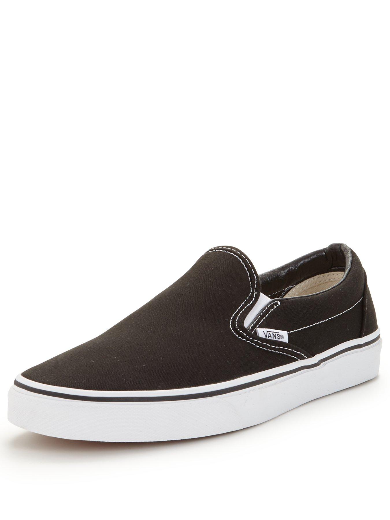Men's Shoes Details about   VANS AUTHENTIC Black White Canvas Skateboarding Discounted 231 