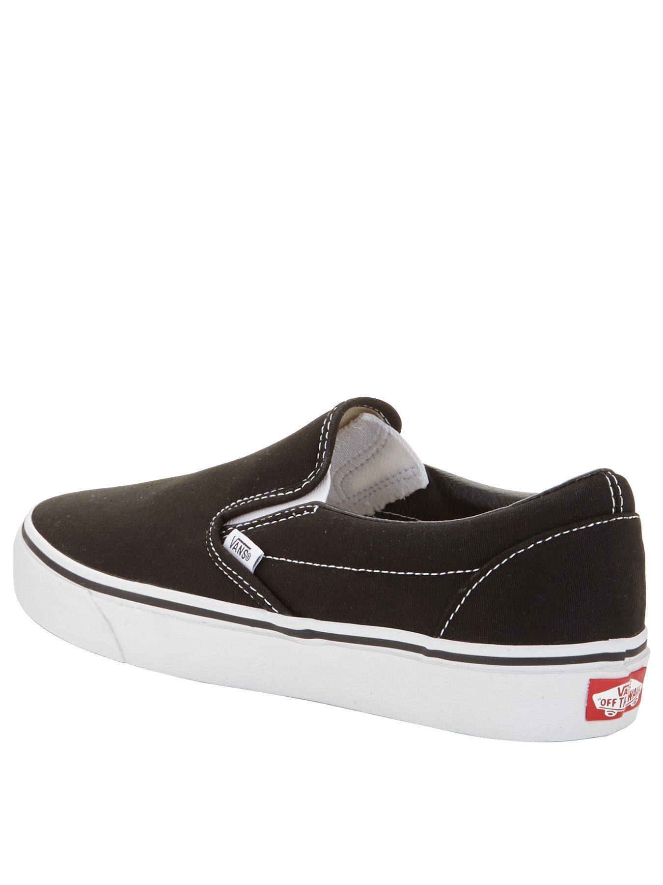Image 2 of 6 of Vans Unisex Classic Slip-on Trainers - Black/white