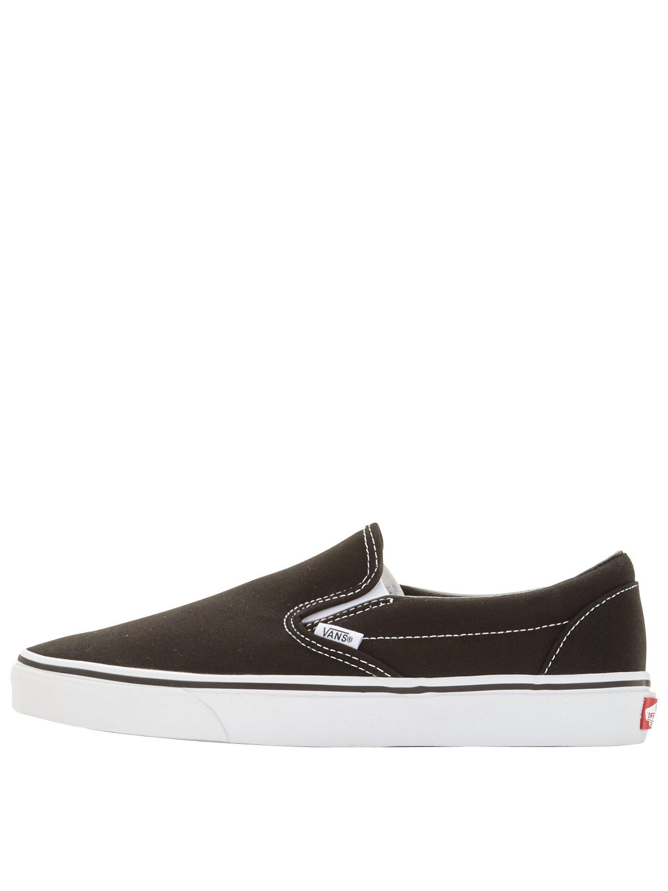 Image 3 of 6 of Vans Unisex Classic Slip-on Trainers - Black/white